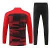 AC Milan Trenings Collegegenser 2024-25 Kvart-Zip Rød